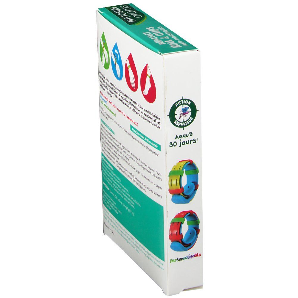 Phytosun Aroms bracelet antimoustique enfant + recharge