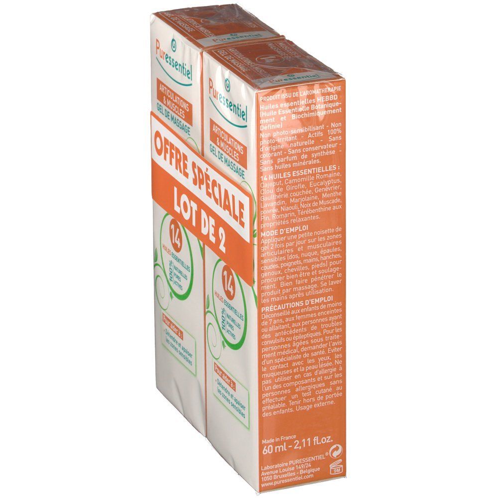 Puressentiel Gel articulations et muscles aux 14 huiles essentielles