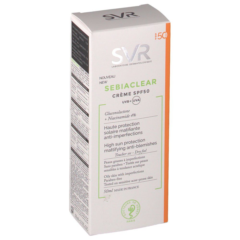 SVR Sebiaclear Crème SPF50