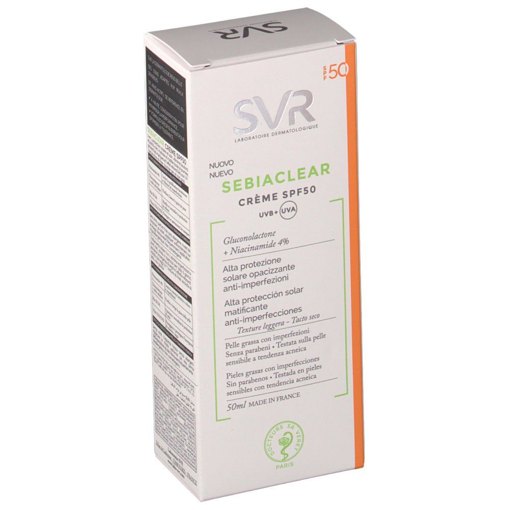 SVR Sebiaclear Crème SPF50