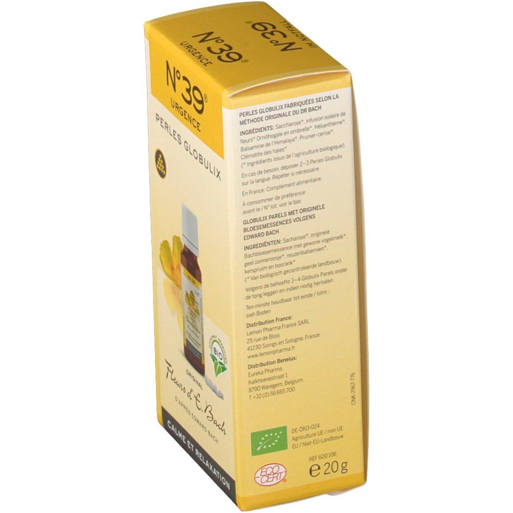 Lemon Pharma Fleurs de Bach Urgence n°39 Perles