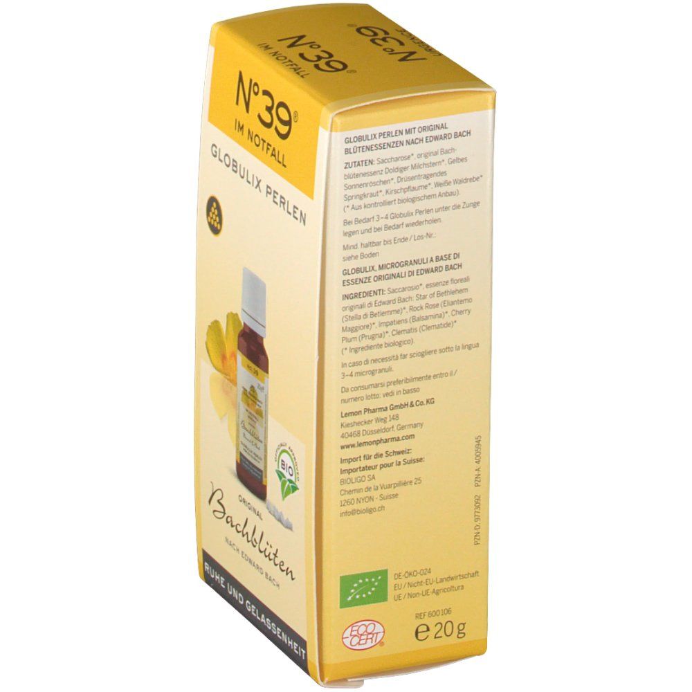 Lemon Pharma Fleurs de Bach Urgence n°39 Perles