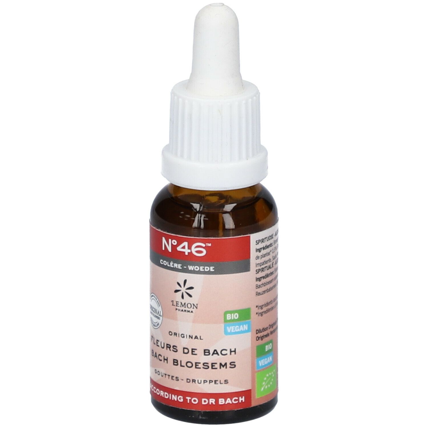 Lemon Pharma Fleurs de Bach N°46 Colère
