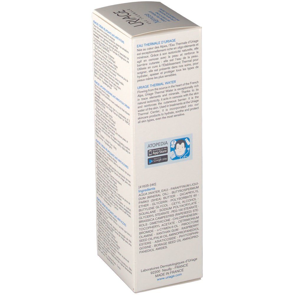 Uriage Xémose Crème Relipidante Anti-irritations
