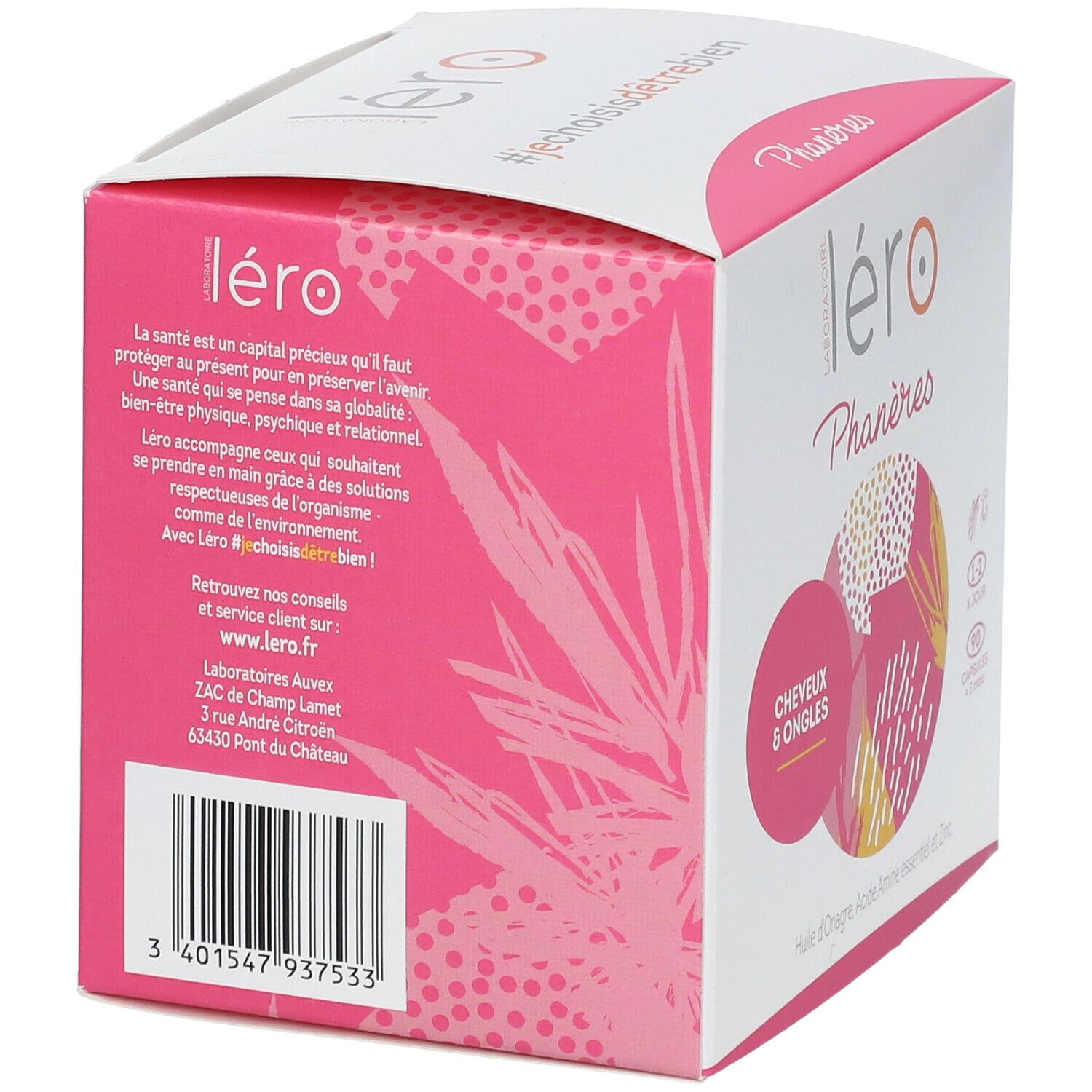 Laboratoire Léro Phanères Cheveux - Ongles