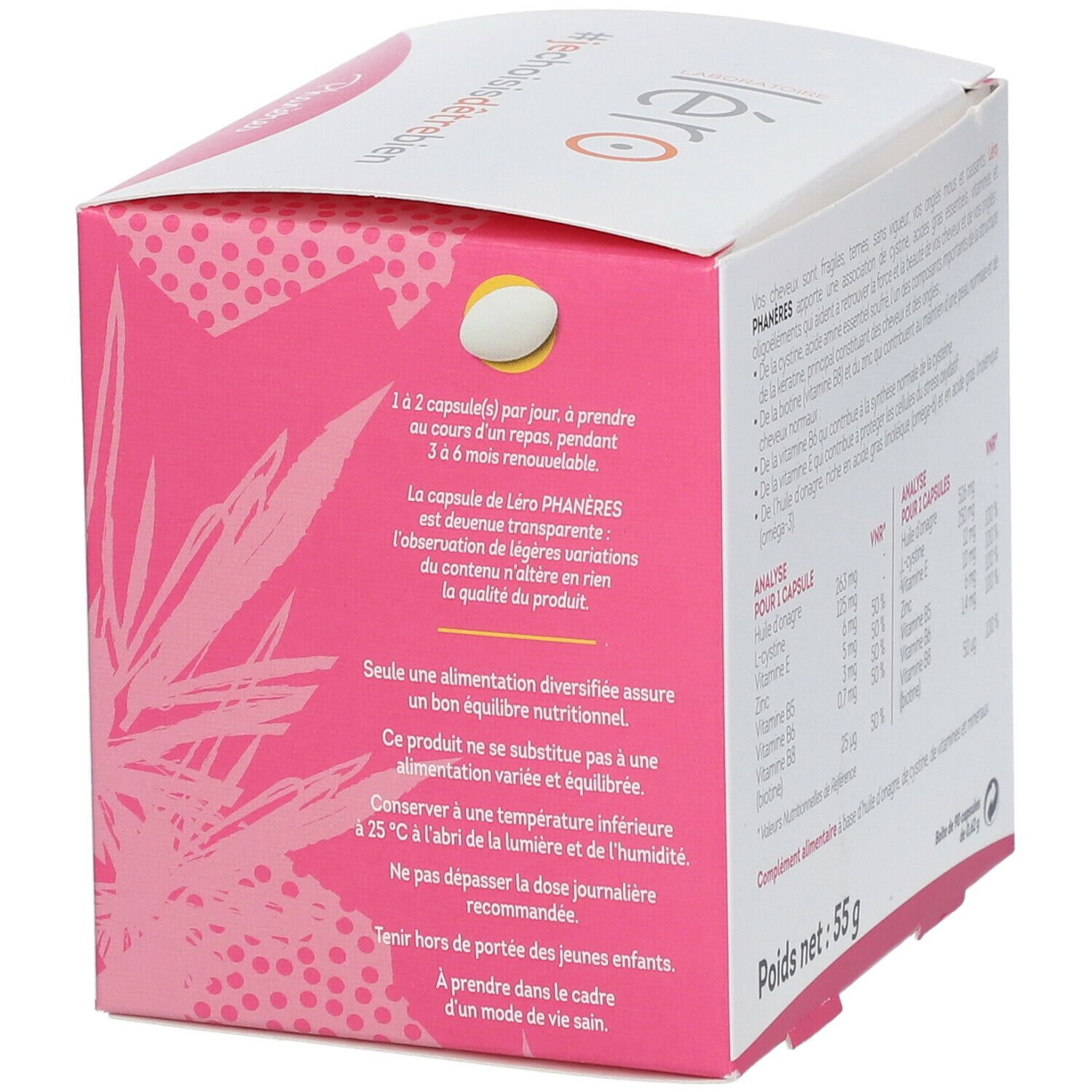 Laboratoire Léro Phanères Cheveux - Ongles