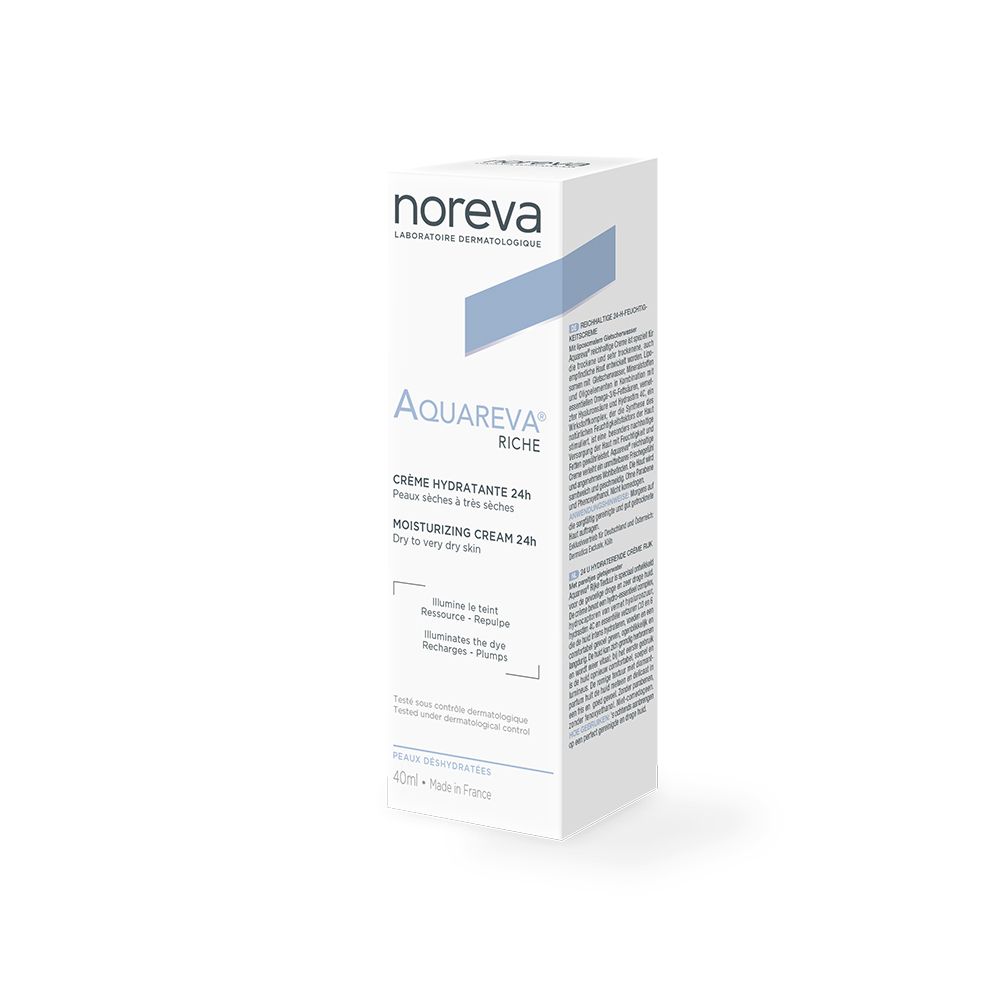 Noreva Laboratoires Aquareva Crème hydratante texture riche 24H
