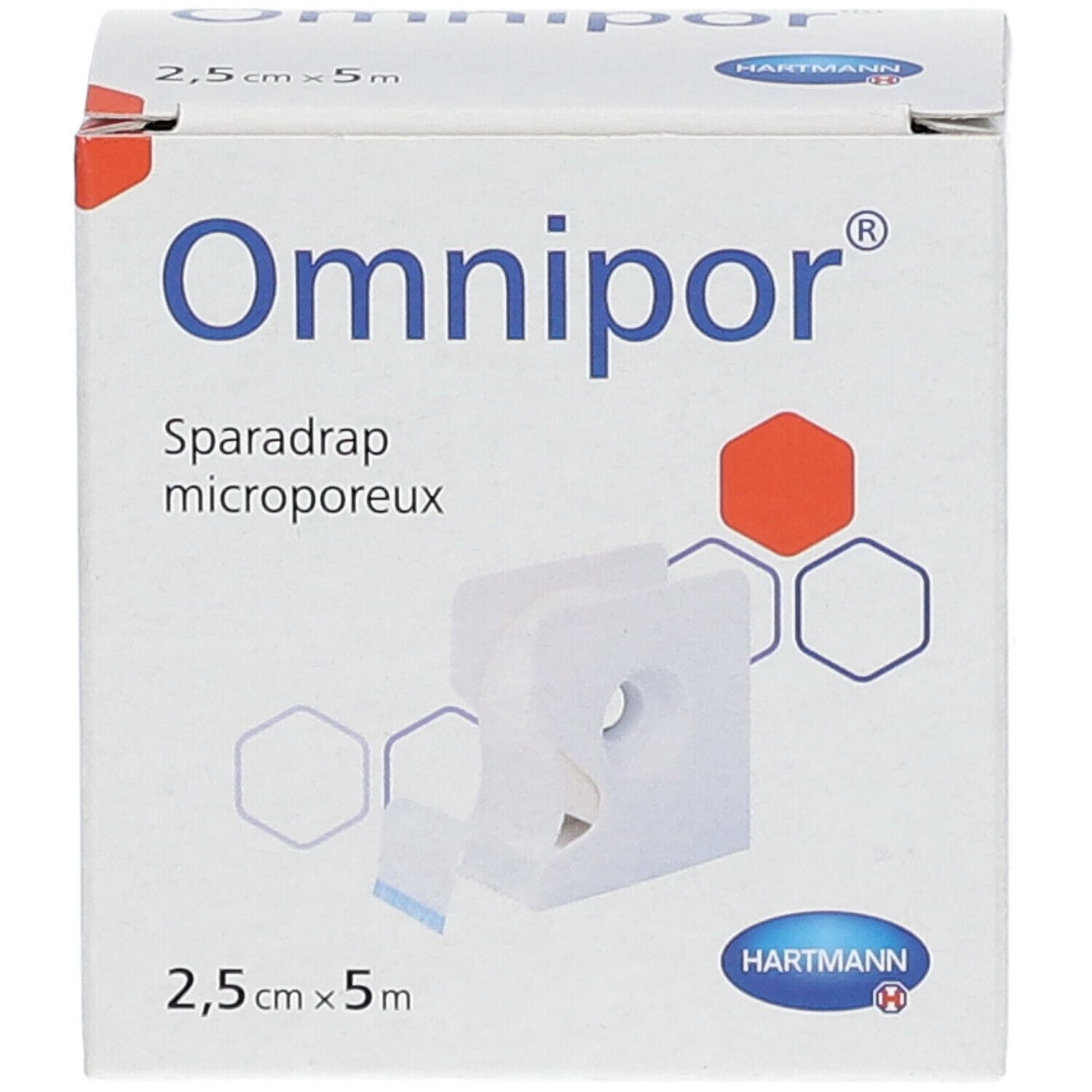 Hartmann Omnipor® 2,5 cm x 5 m