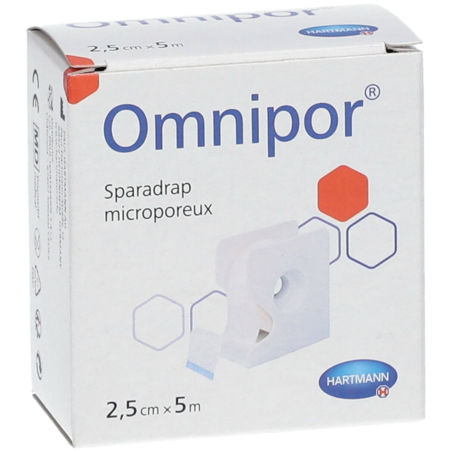 Hartmann Omnipor® 2,5 cm x 5 m