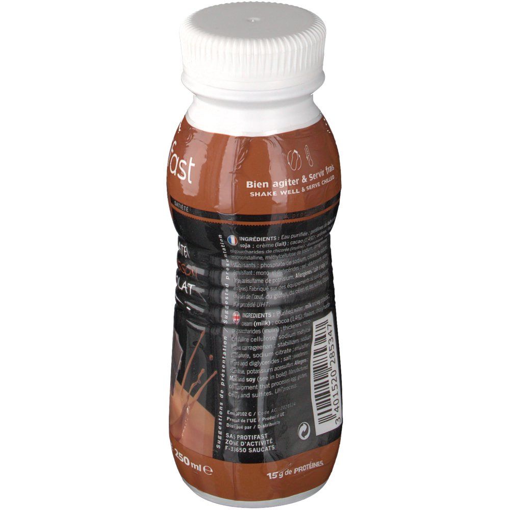 Protifast Prêt-à-boire saveur chocolat bouteille