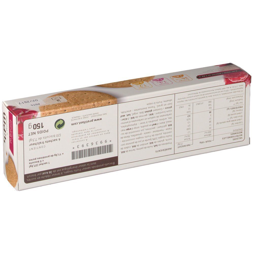 Protifast Biscuits protéinés aux fruits rouges