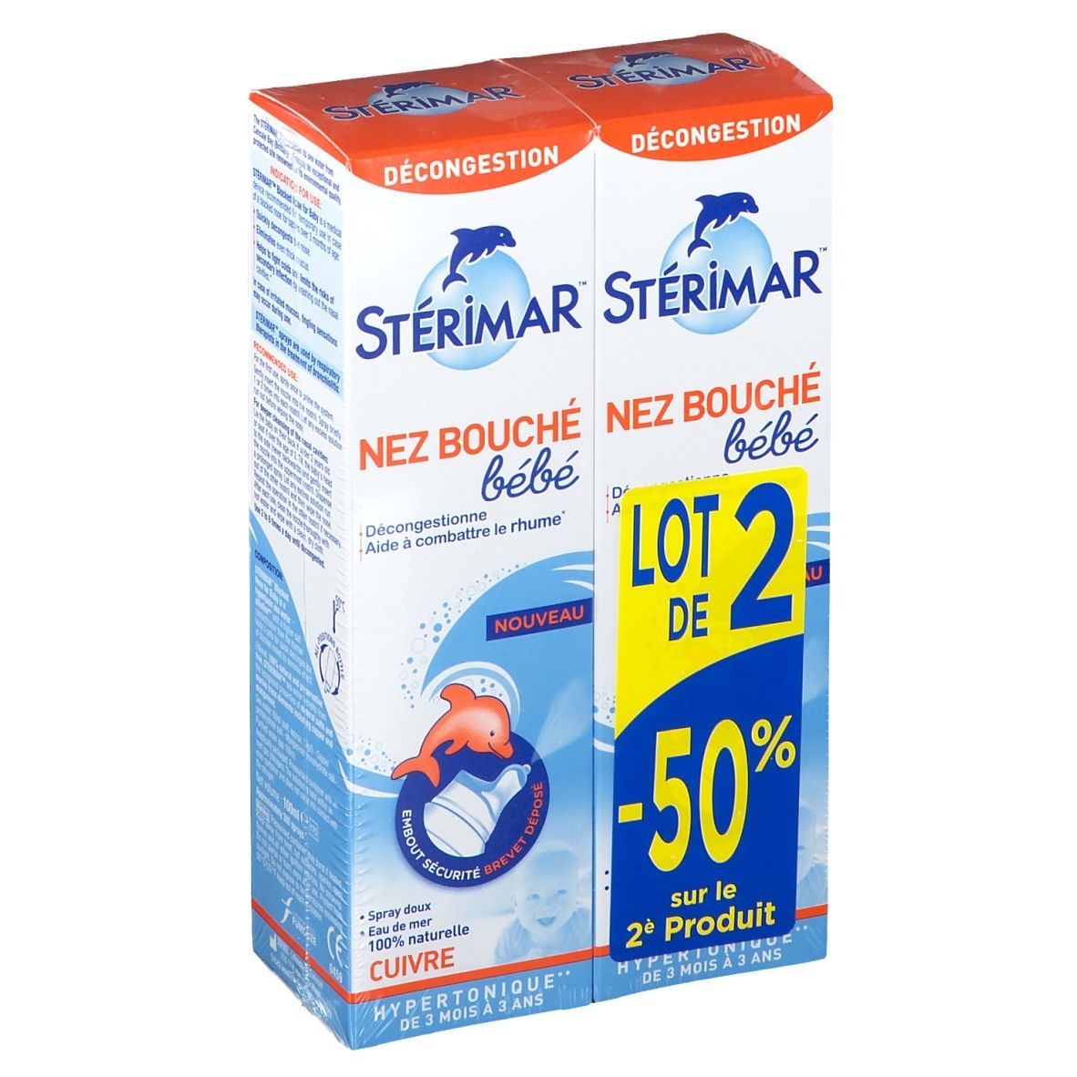 Stérimar Bébé Nez bouché