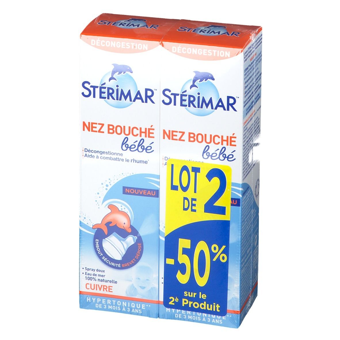 Stérimar Bébé Nez bouché