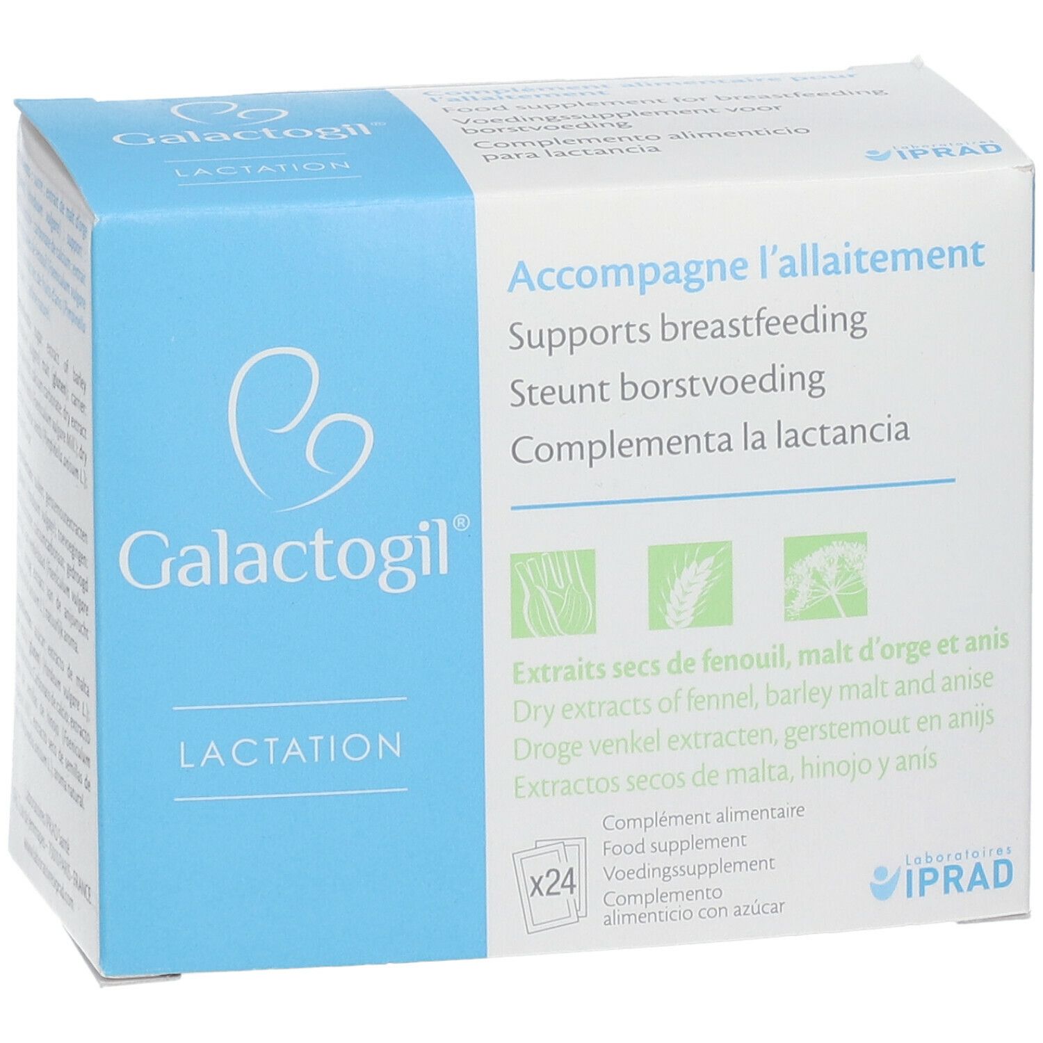 Iprad Galactogil® Lactation 24 pc(s) - Redcare Pharmacie