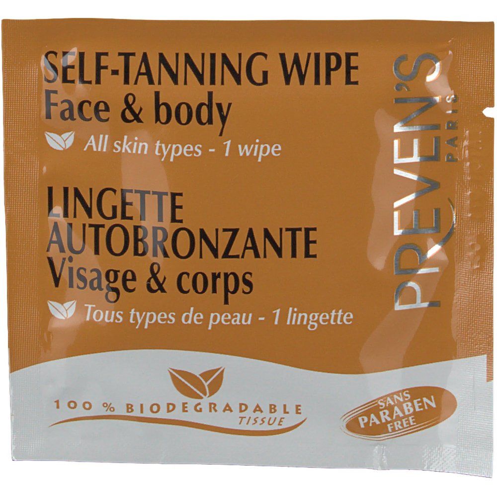 Preven's Lingette Autobronzante visage & corps