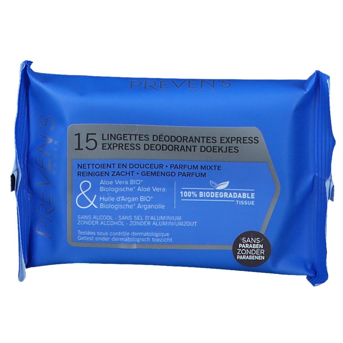 Preven's Lingettes Déodorantes