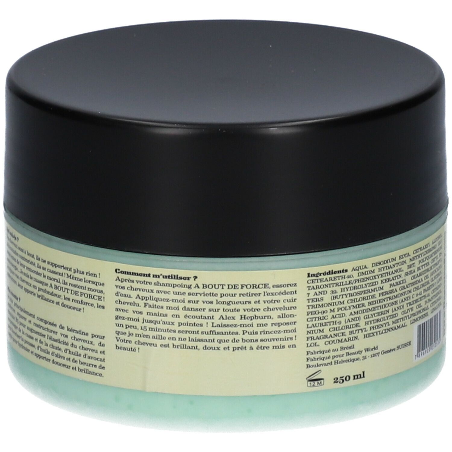 HapsatouSy A bout de force ? Masque réparation profonde