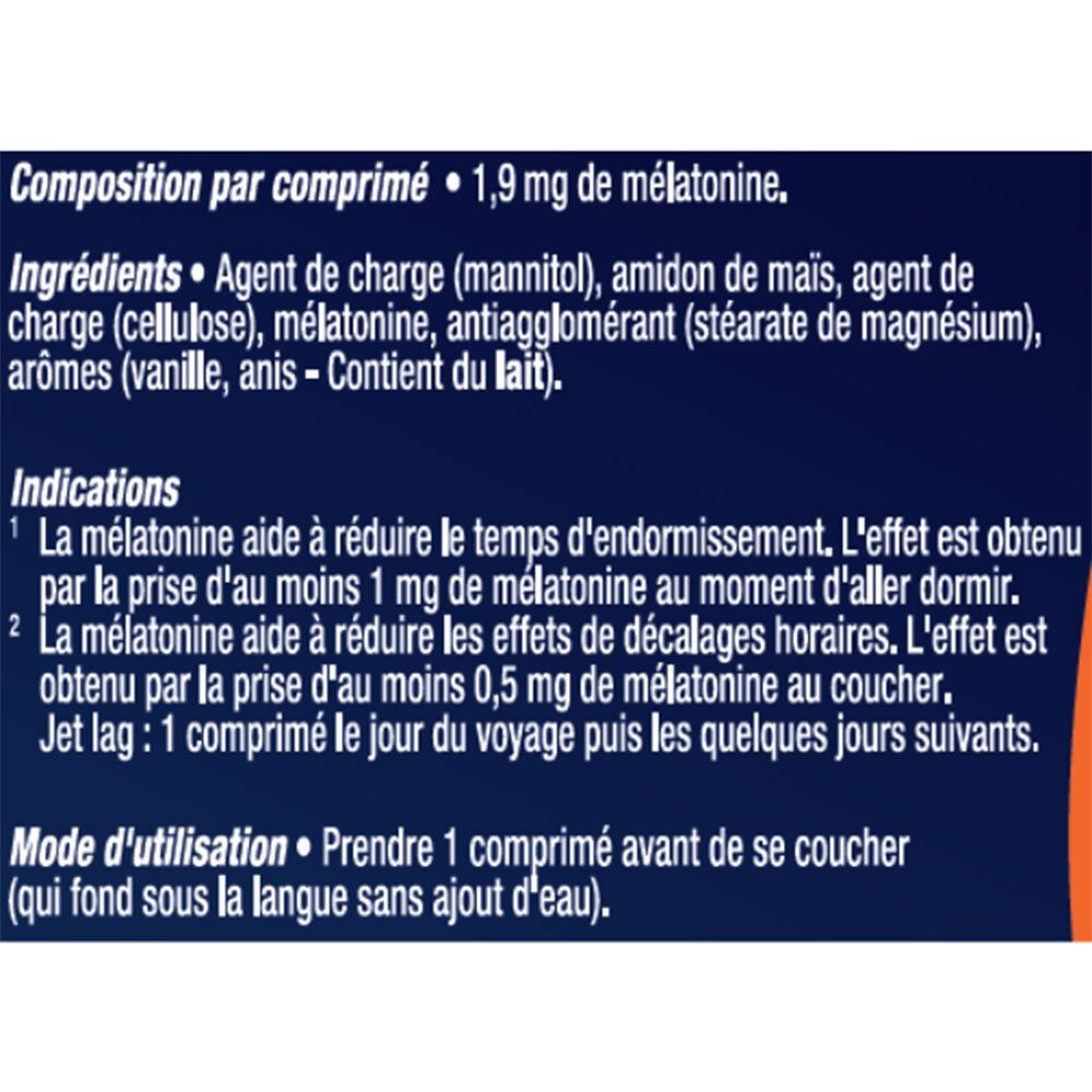 Valdispert Mélatonine 1,9mg