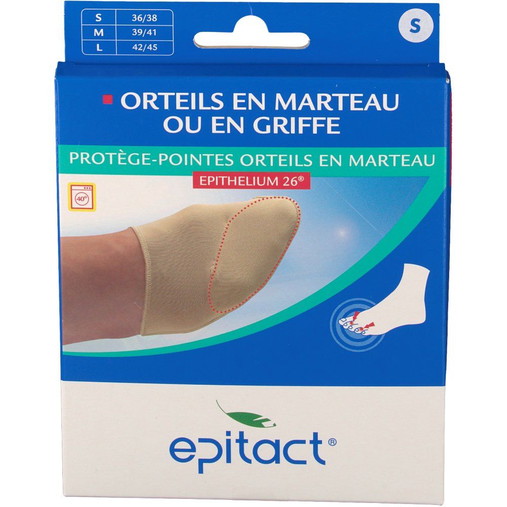 epitact® Protège-pointes plantaires & orteils en marteau 36/38