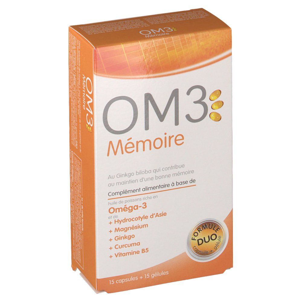 OM3 Mémoire - 30 capsules