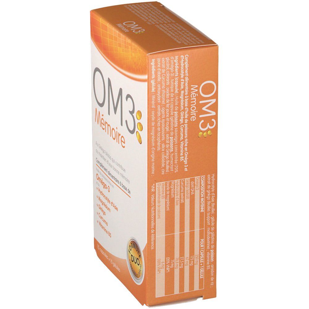 OM3 Mémoire - 30 capsules