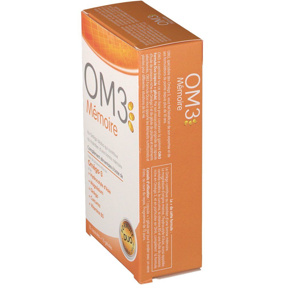 OM3 Mémoire - 30 capsules