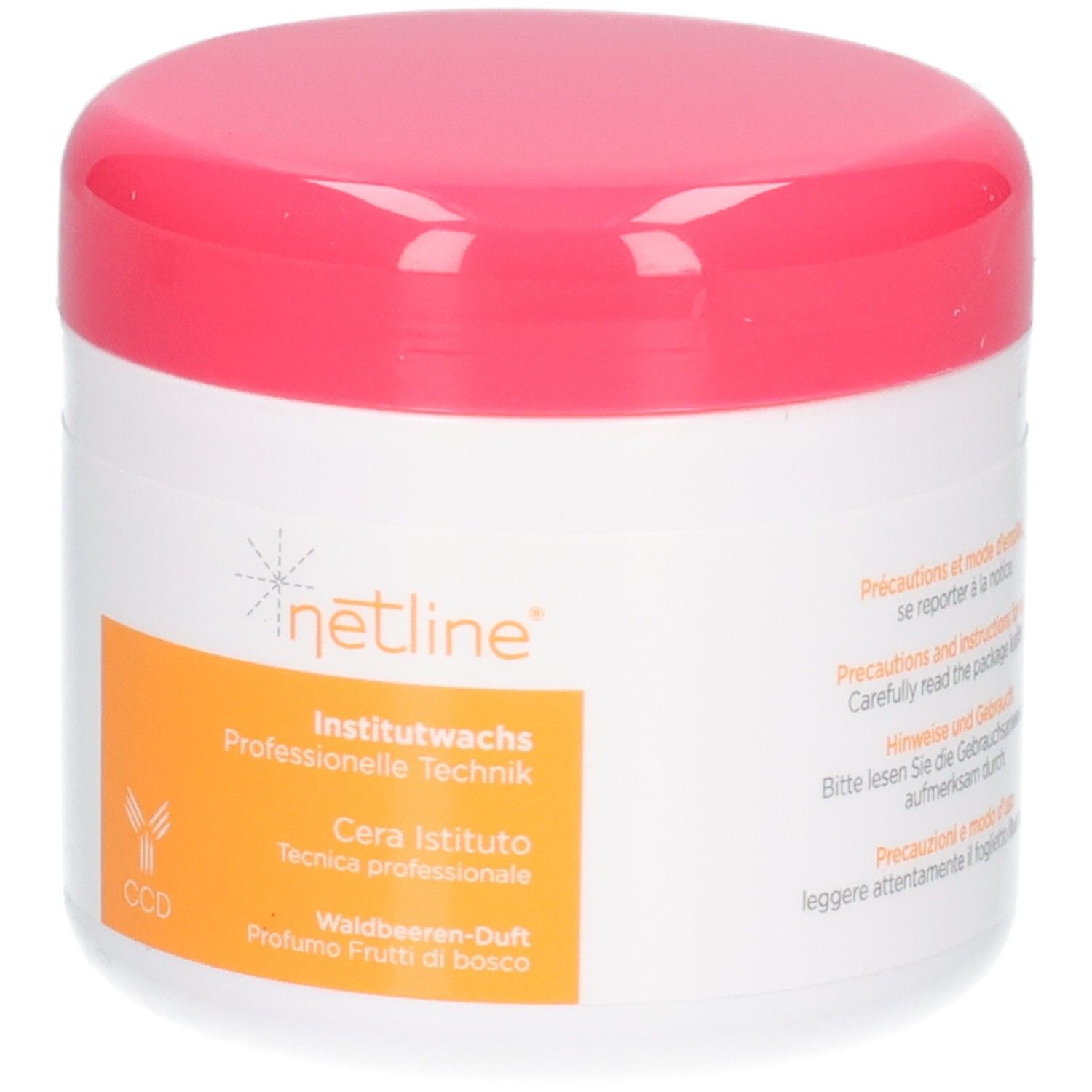 Netline Cire Institut, parfum Fruits des Bois, technique professionnelle, 250 ml.