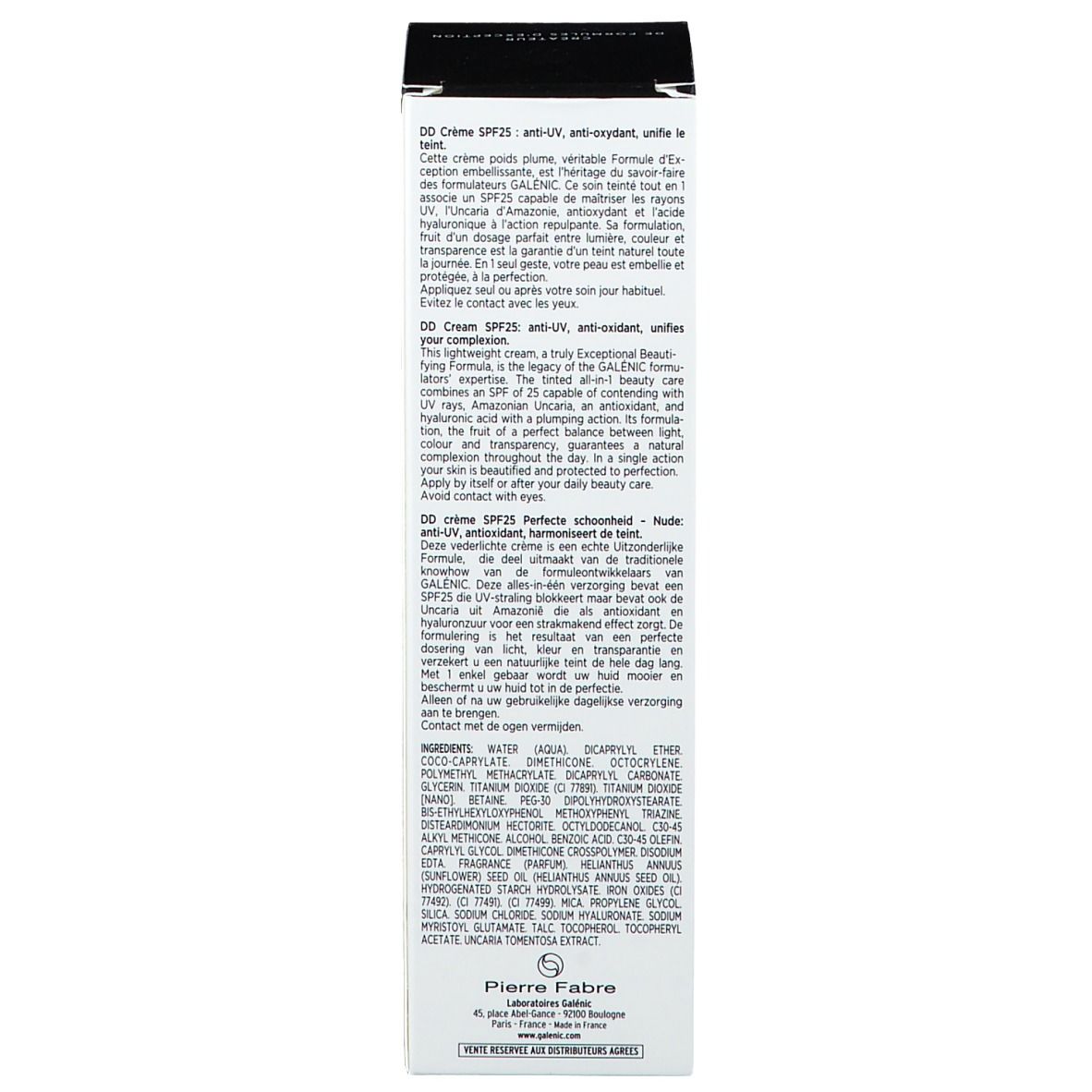 Galénic Teint Lumière DD SPF25 Perfection beauté tout en 1