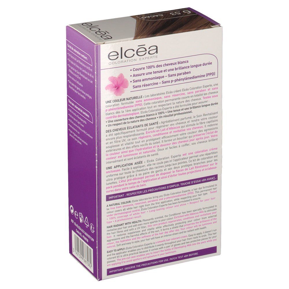 Elcéa coloration experte Cacao 6.53