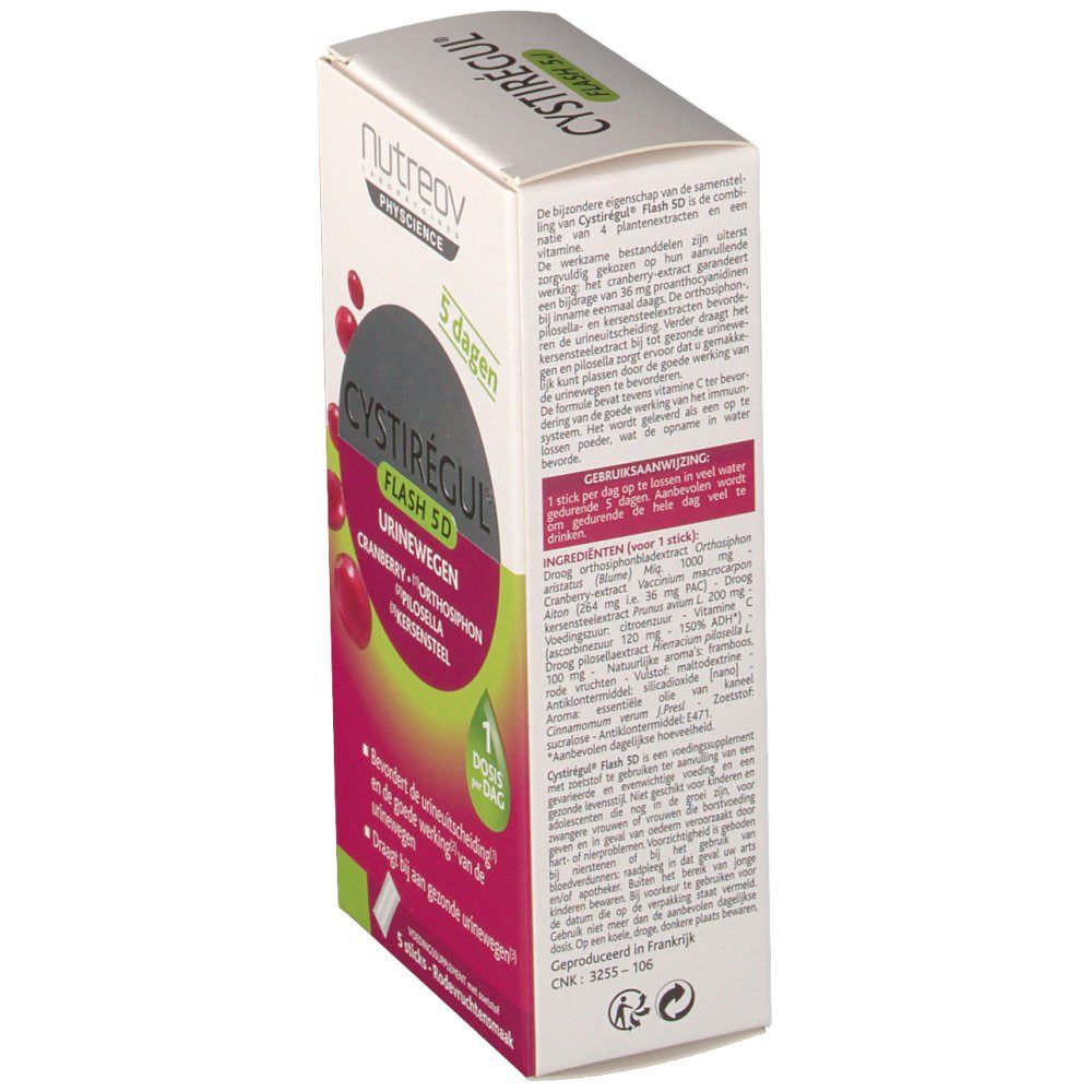 Nutreov Physcience Cystirégul® Flash 5 jours