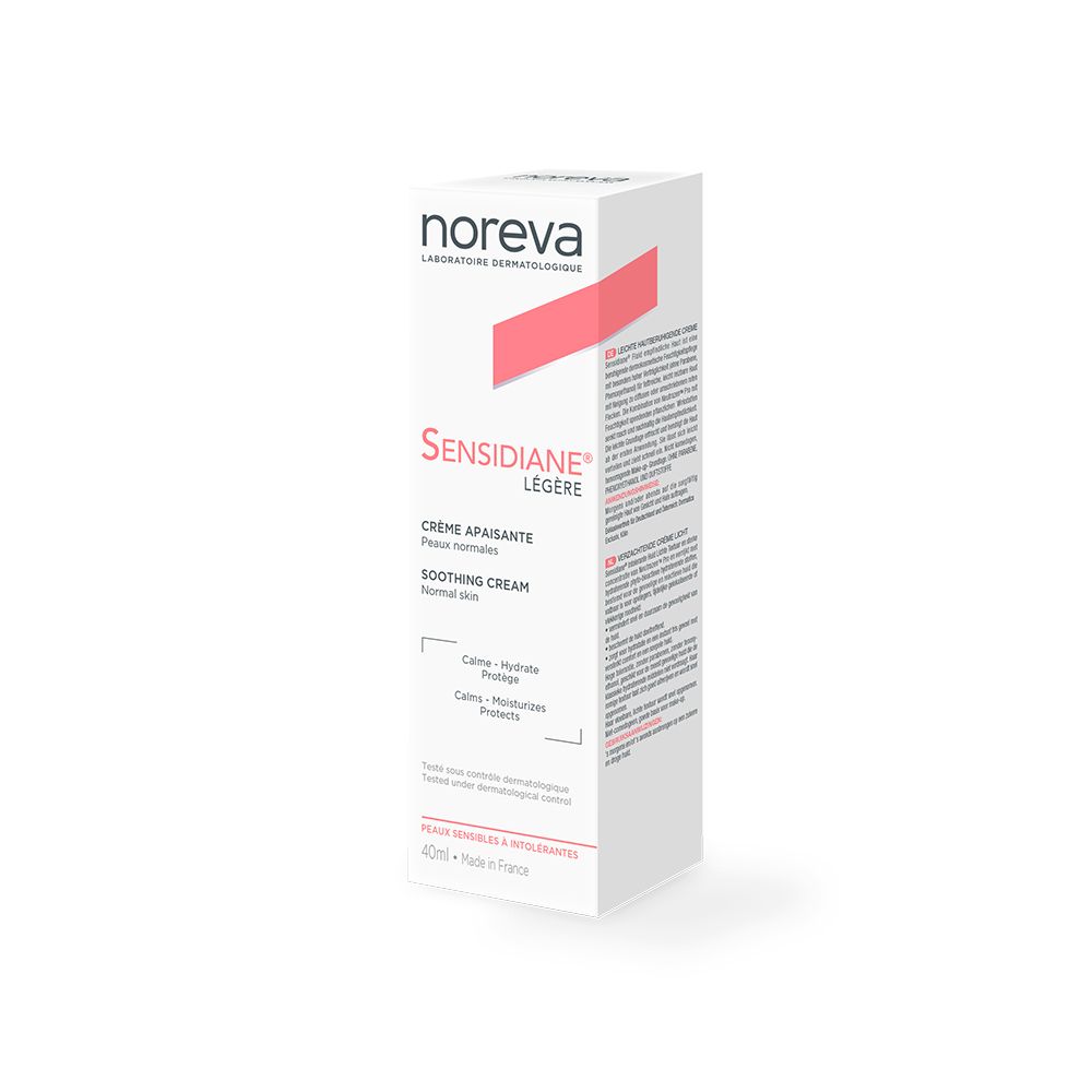 Noreva Laboratoires Sensidiane Soin peaux intolérantes texture légère