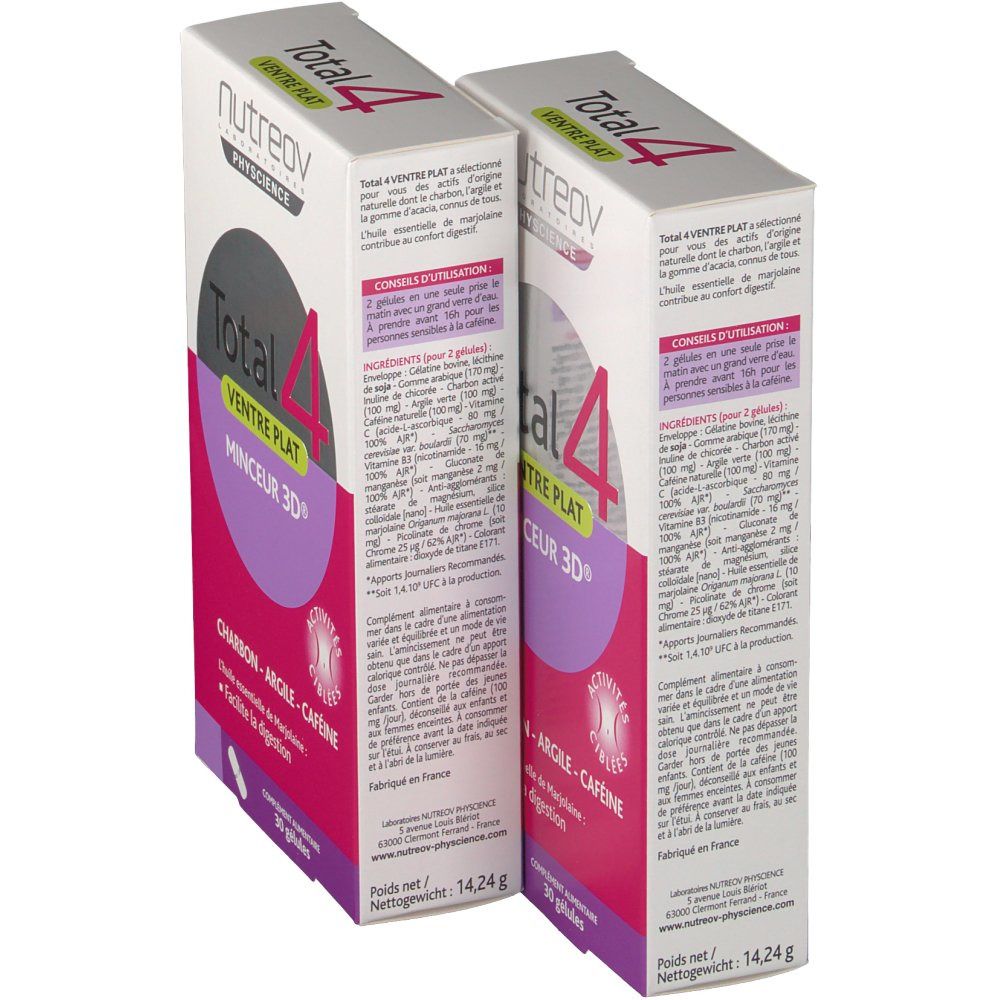 Nutreov Physcience Total 4 Ventre Plat