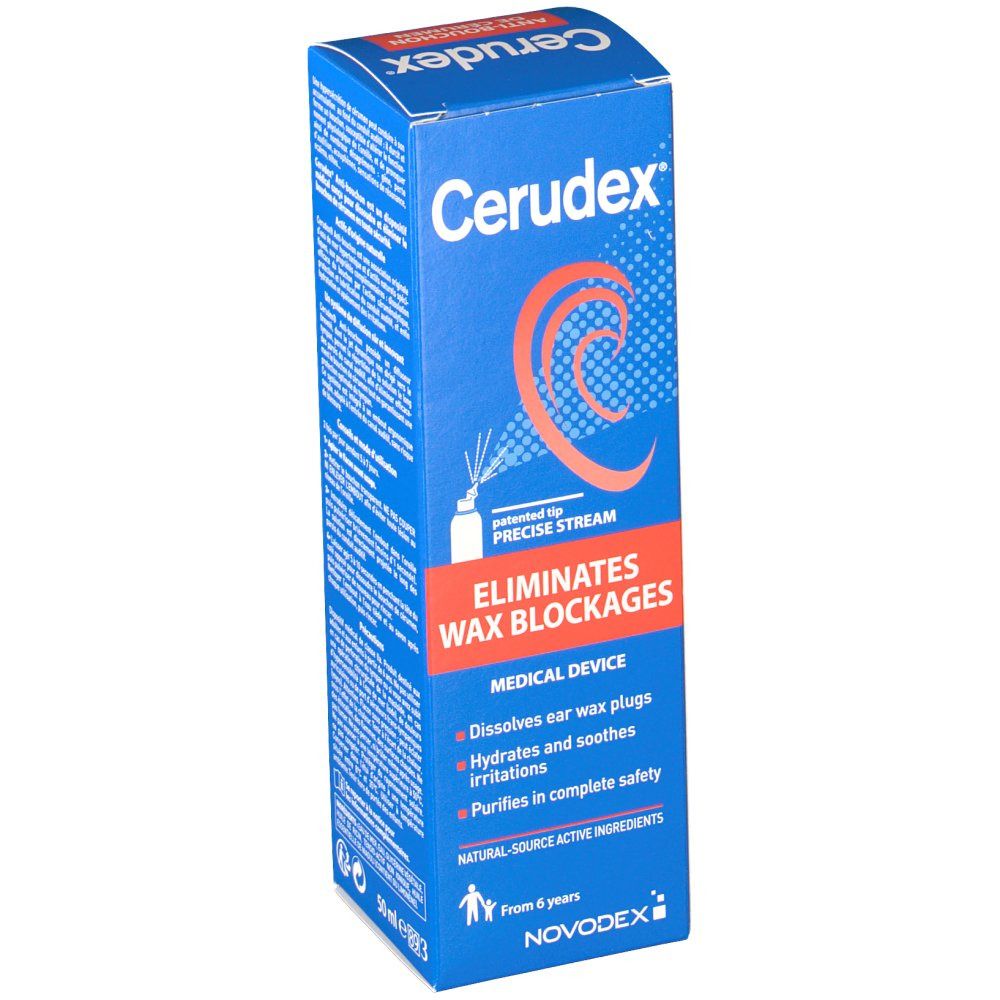 Novodex Cerudex Anti-Bouchon de Cérumen