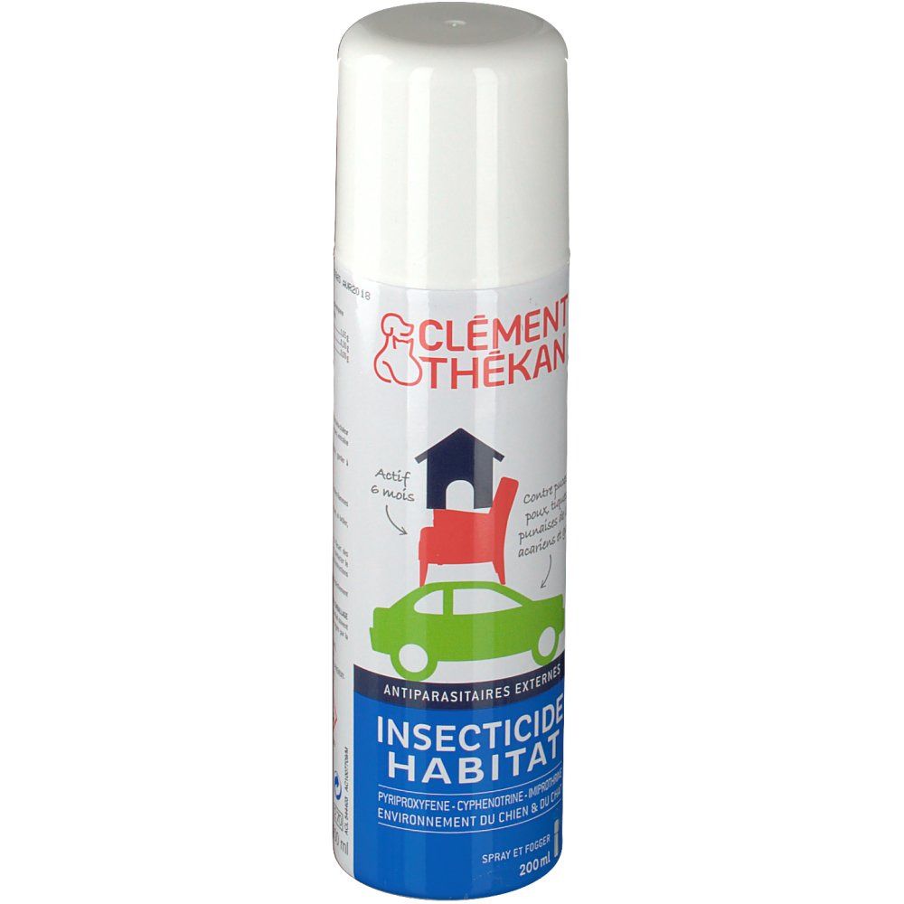 Clement Thekan Habitat Spray Et Fogger Antiparasite 200ml