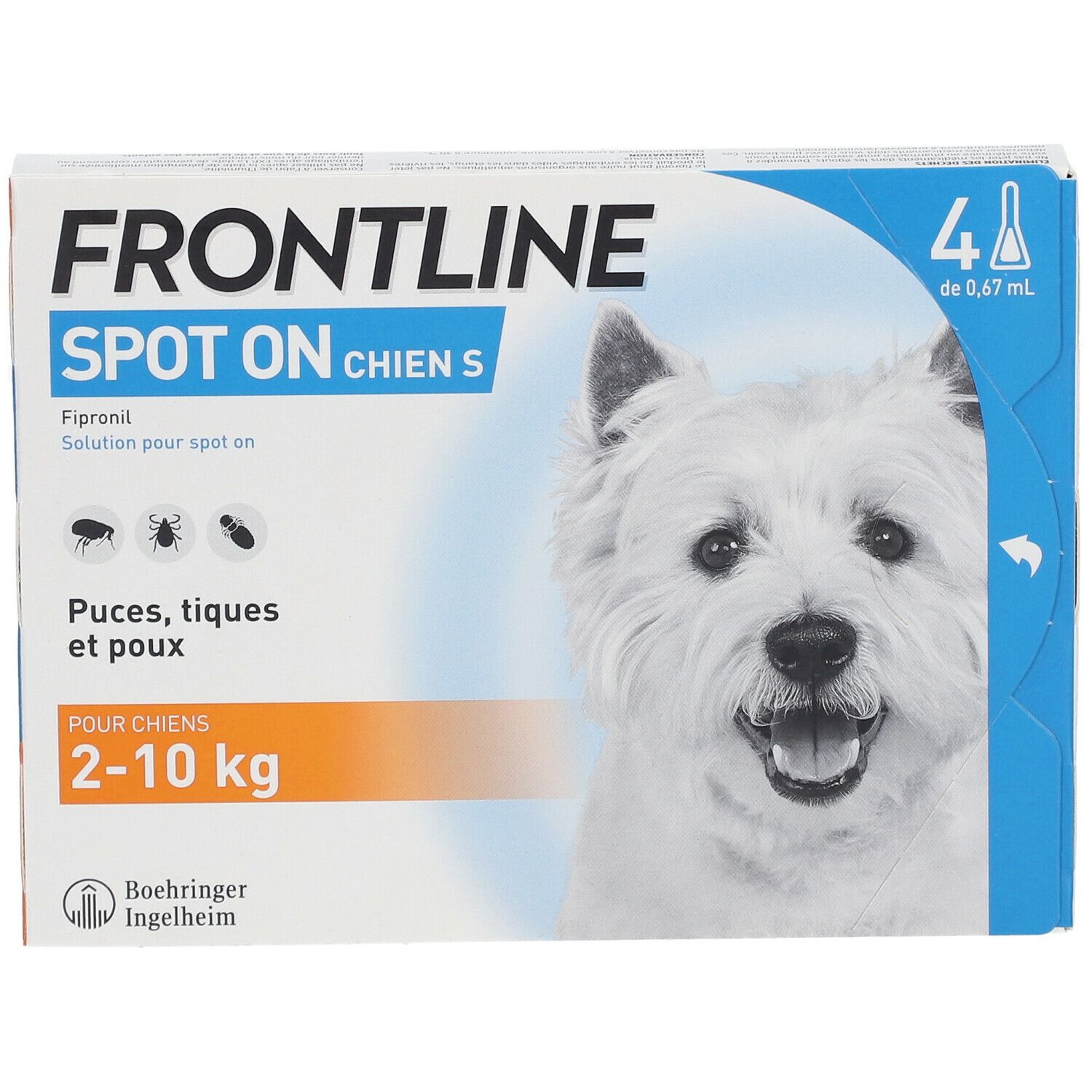 Frontline® Spot on S petit chien