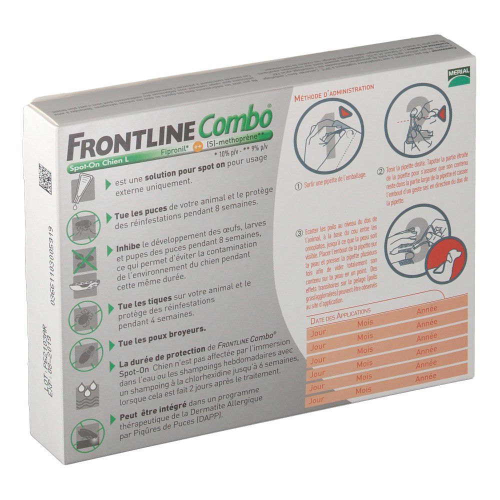 Frontline® Combo L Grand chien