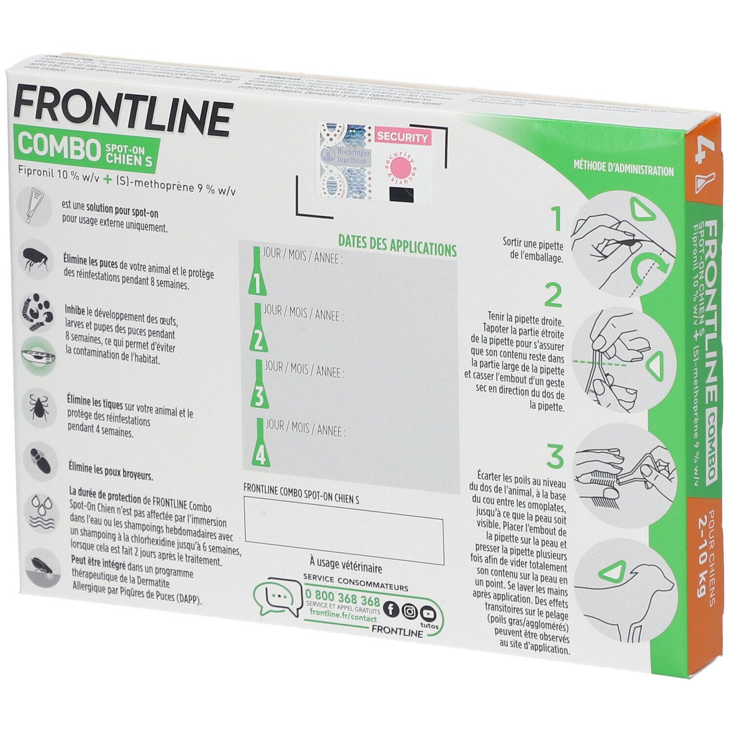 Frontline® Combo S petit chien