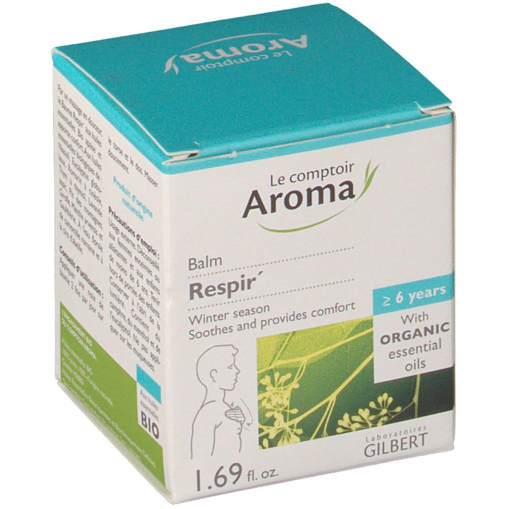 Le Comptoir Aroma Baume Respir' Bébé