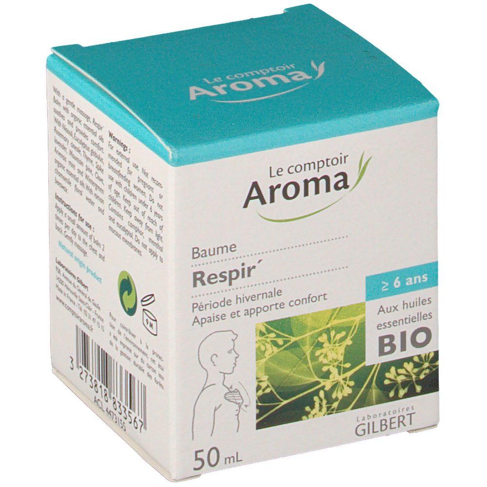Le Comptoir Aroma Baume Respir' Bébé