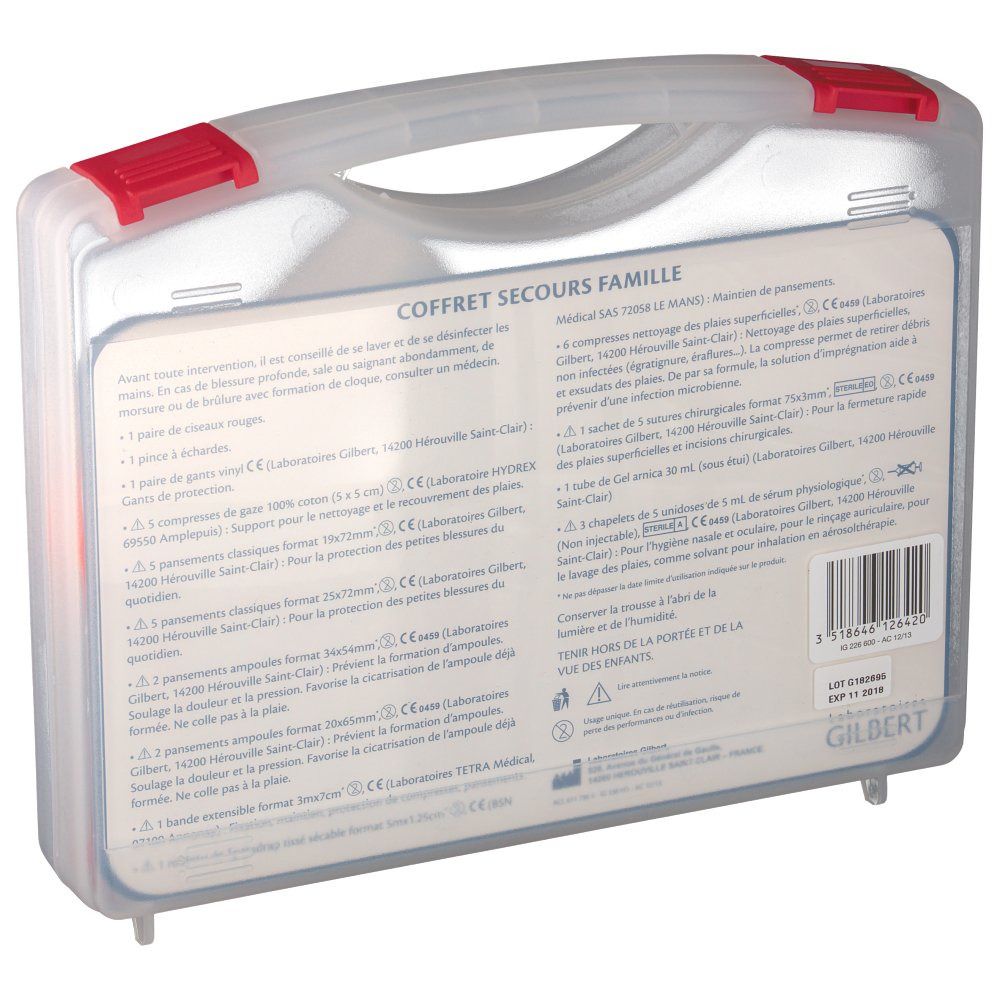 Gilbert Coffret de Secours famille