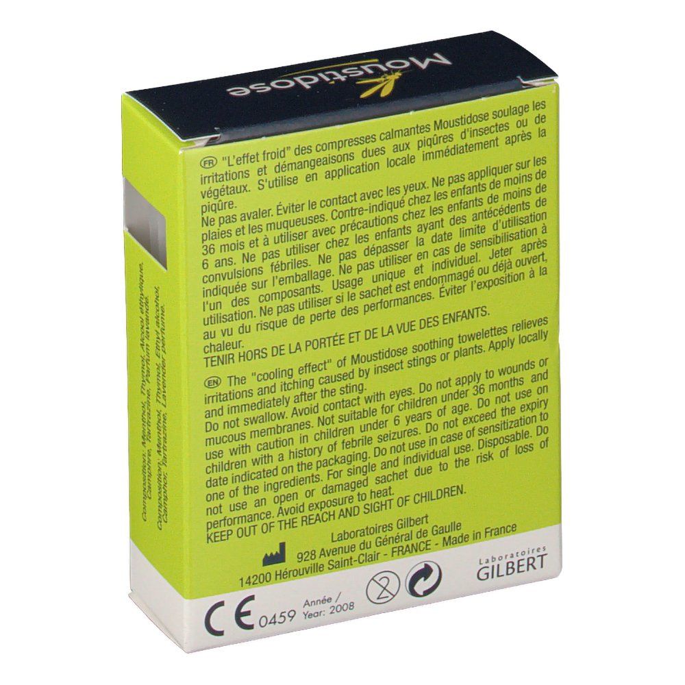 Mousidose Compresses Calmantes