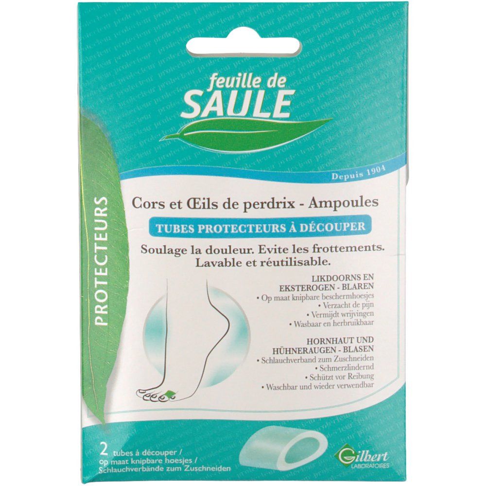 Gilbert Feuille de Saule Tubes Protecteurs ampoules et cors