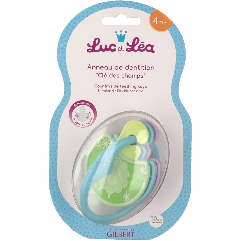 Luc et Léa Anneau de dentition Clé des champs