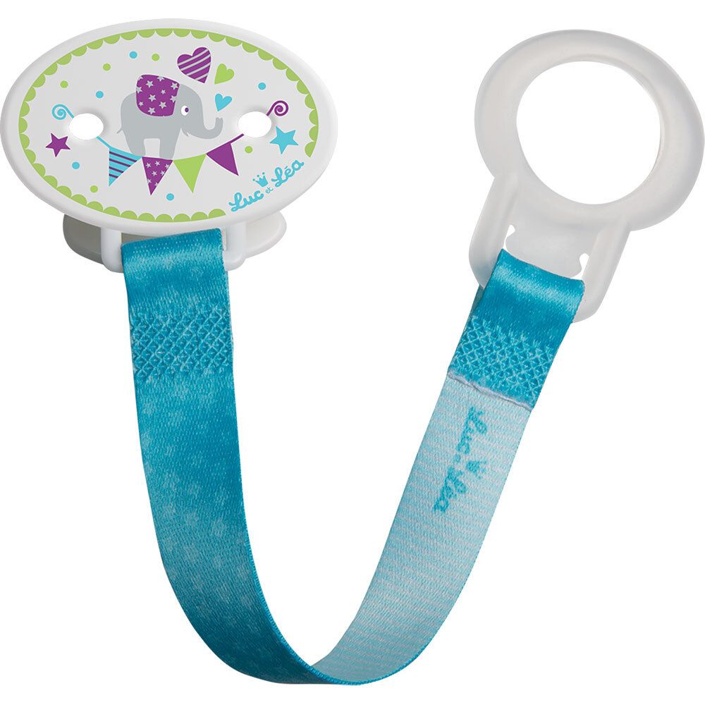 Luc et Léa Attache sucette en tissu fixation universelle