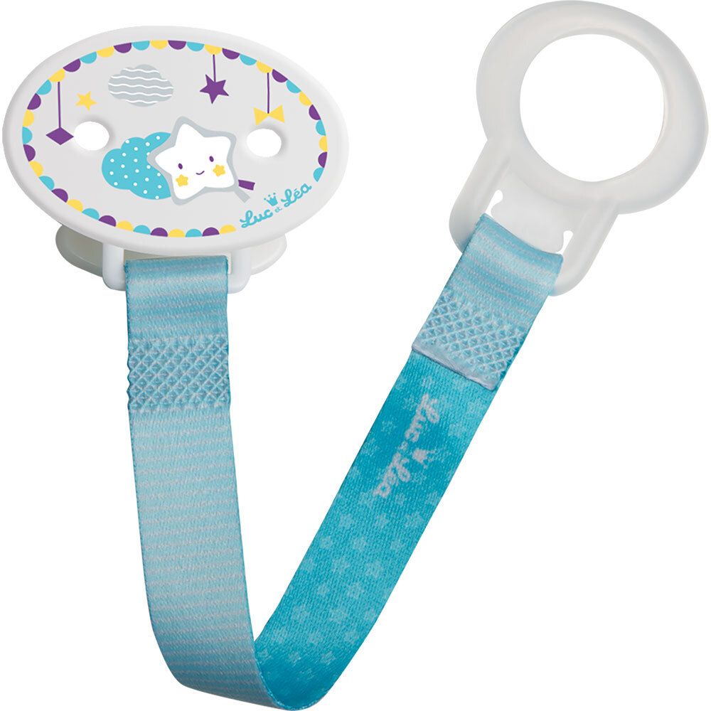 Luc et Léa Attache sucette en tissu fixation universelle