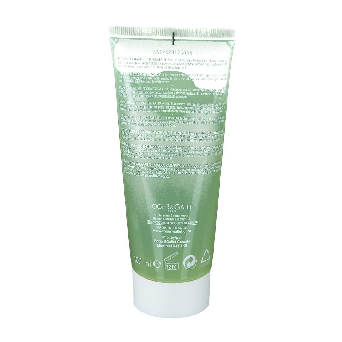 Roger & Gallet Soin Aura Mirabilis Masque extra fin Démaquillant
