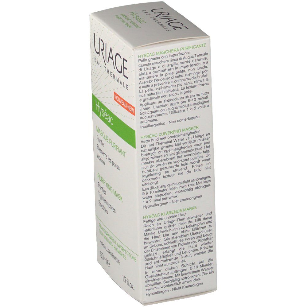 Uriage Hyséac Masque Purifiant