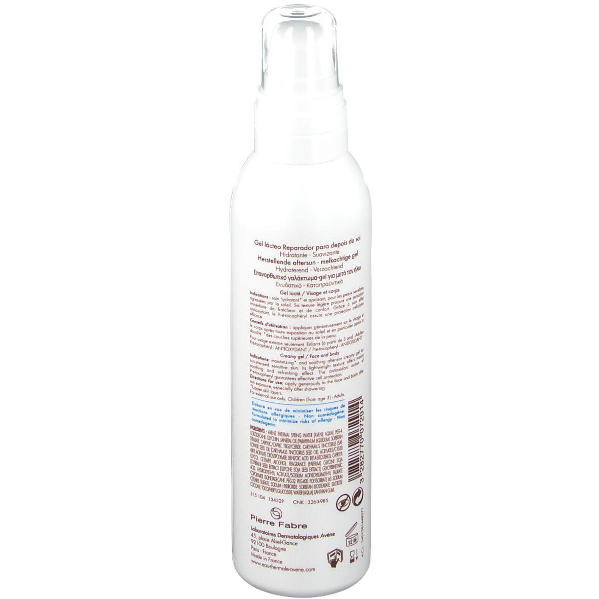 Avène Réparateur après-soleil - Gel lacté