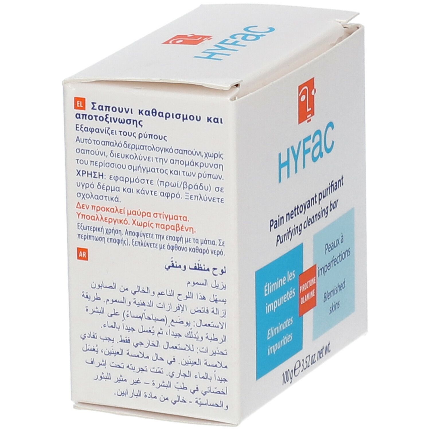 HYFAC Pain nettoyant purifiant