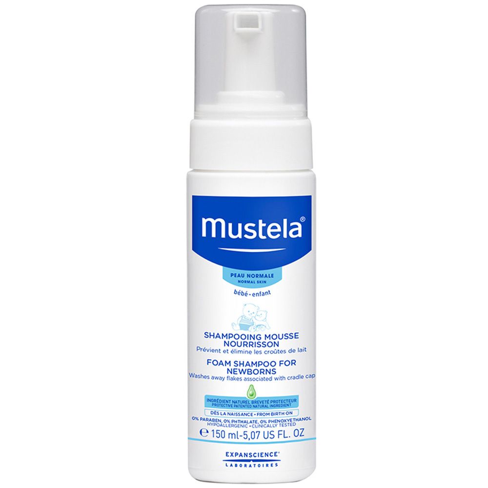 mustela® Shampooing mousse nourrisson